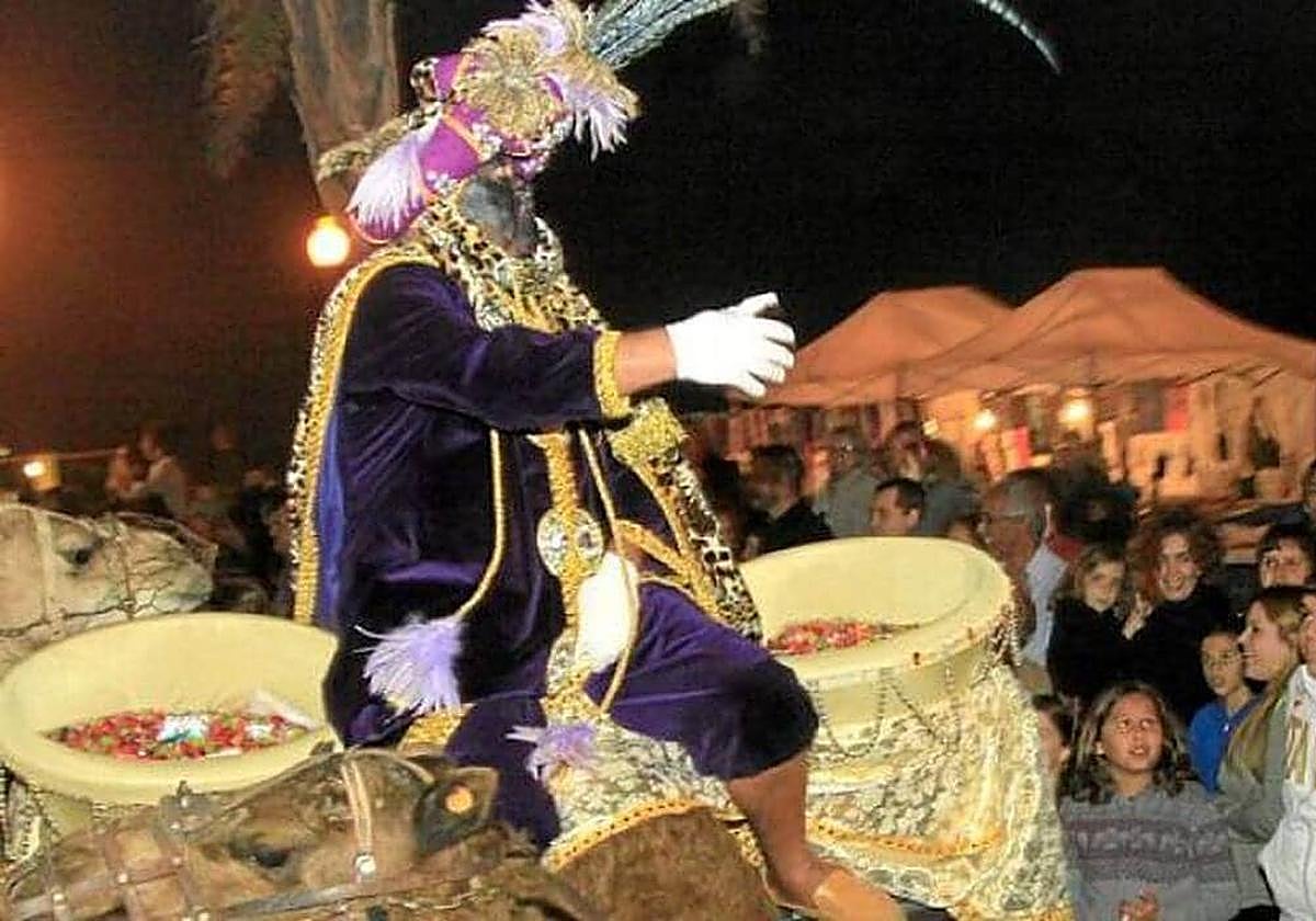 Cabalgata de Reyes en Arrecife en unas pasadas fechas navideñas.