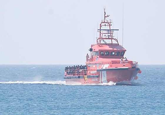 Imagen de archivo de una embarcación de Salvamento Marítimo.