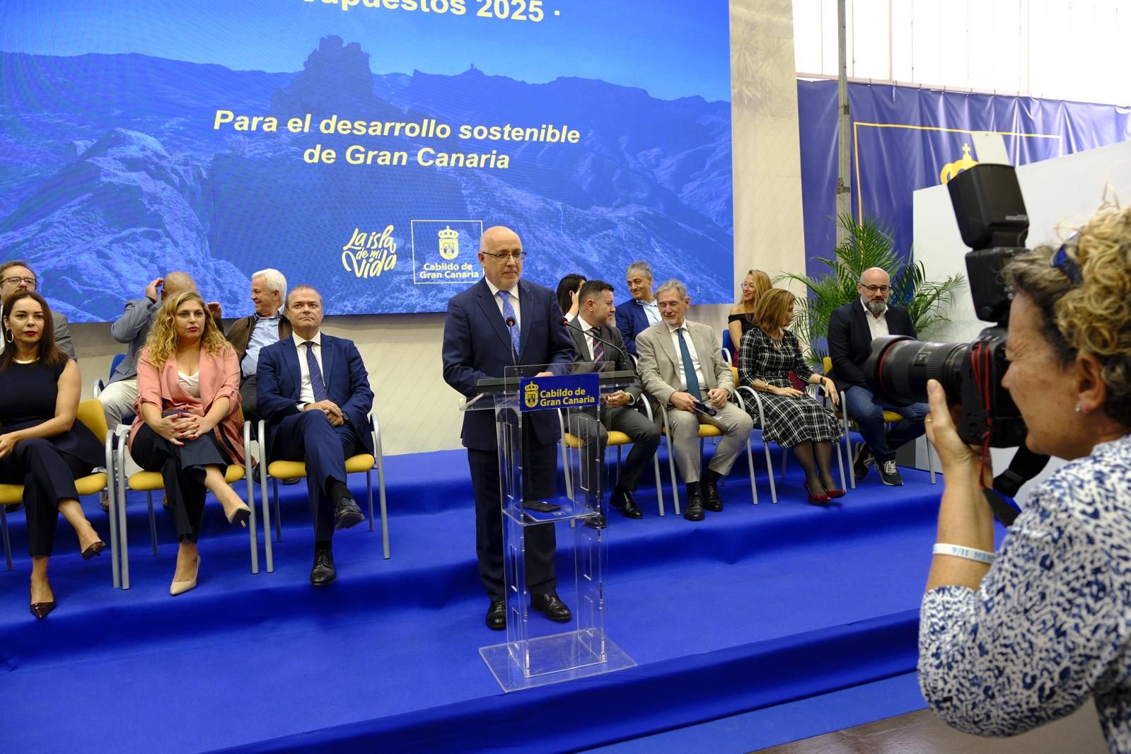 Presentación de los presupuestos de 2025, en imágenes