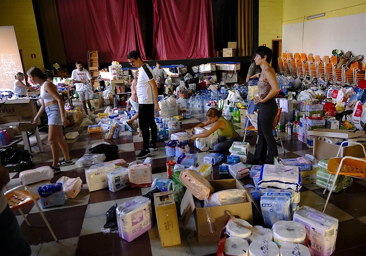 Las fotos de la recogida solidaria de La Isleta
