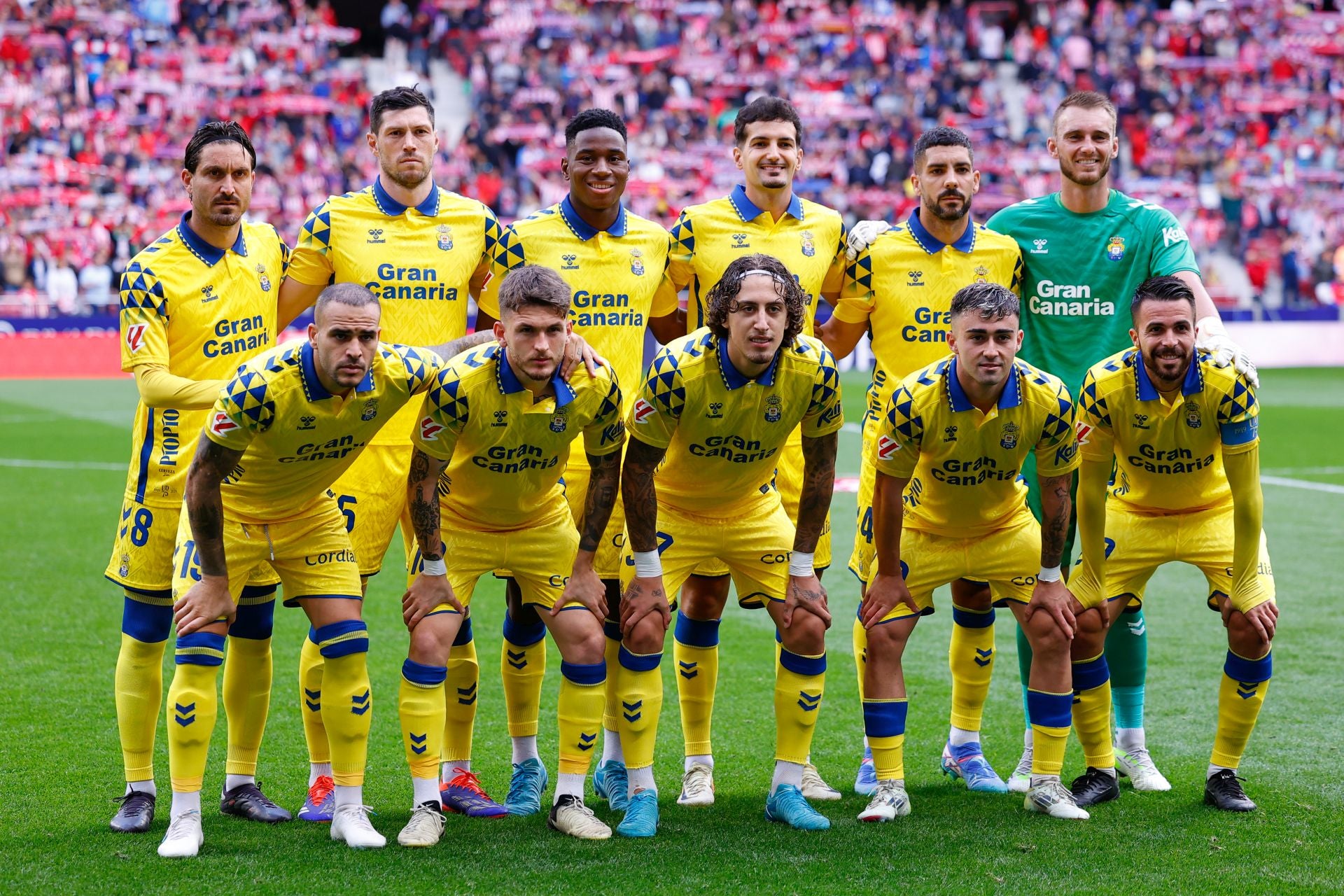 Once presentado ante el Atlético de Madrid en el Metropolitano.