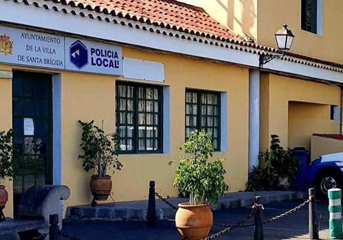 Foto de archivo de la sede de la Policía Local de Sant Brígida.