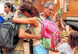 Imagen de afectados por la DANA de Valencia.