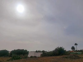 La calima se respira sobre todo en el sur grancanario.