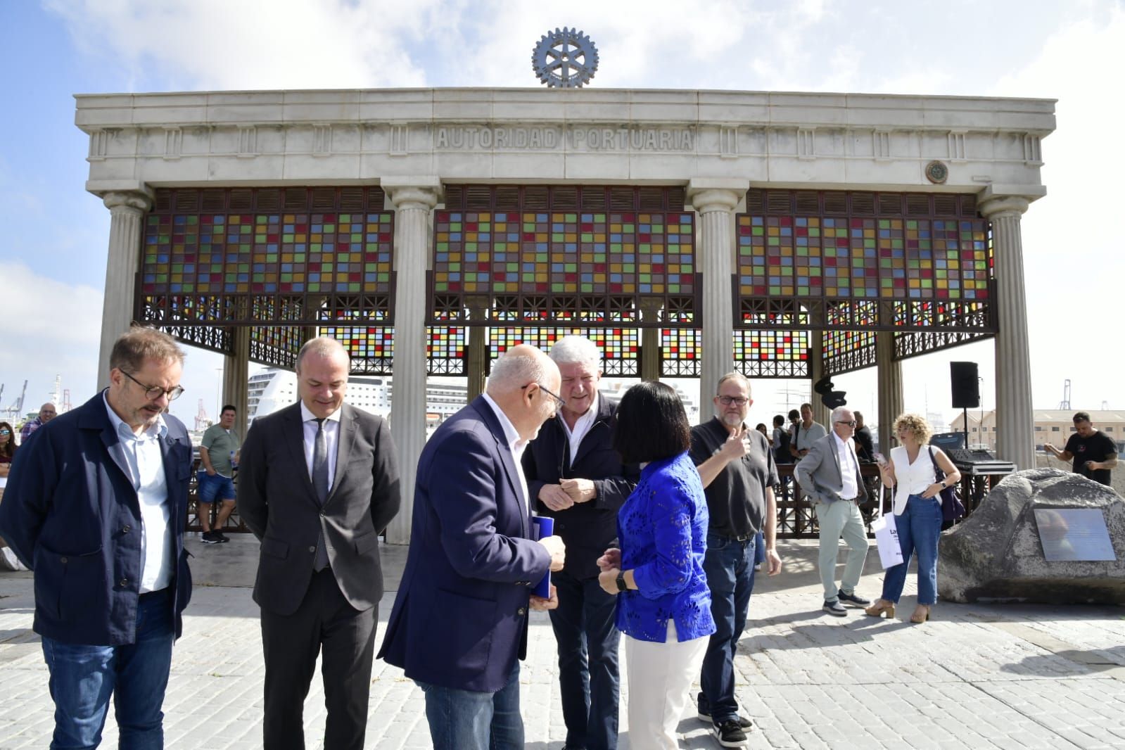 Morales y Darias presentan una declaración conjunta sobre la planta de gas en el puerto de La Luz