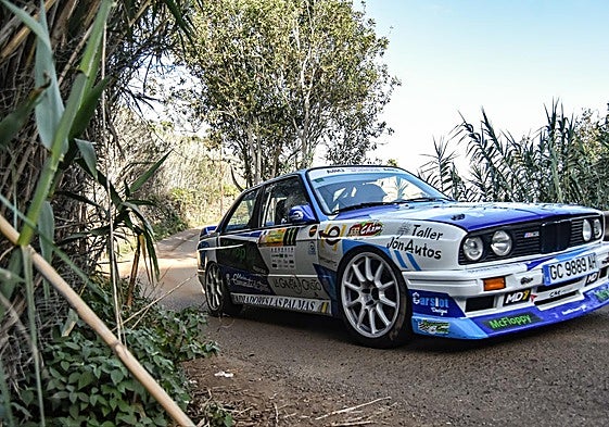 Miguel Quintino con su BMW M3.