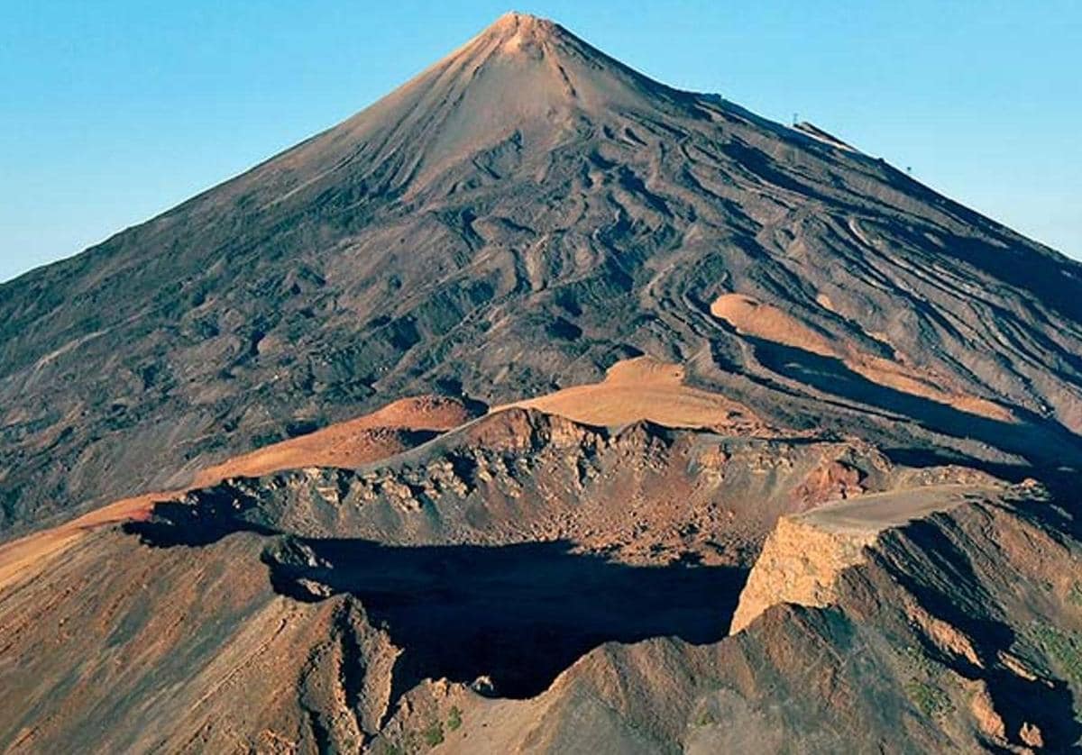 Imagen del Teide y del Pico Viejo, en Tenerife.