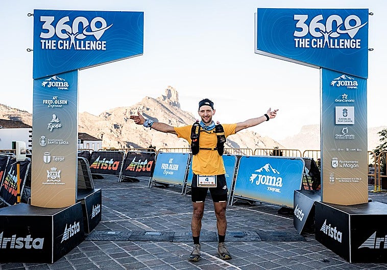 Marco Gubert logra un incontestable triunfo en la 360º The Challenge Gran Canaria