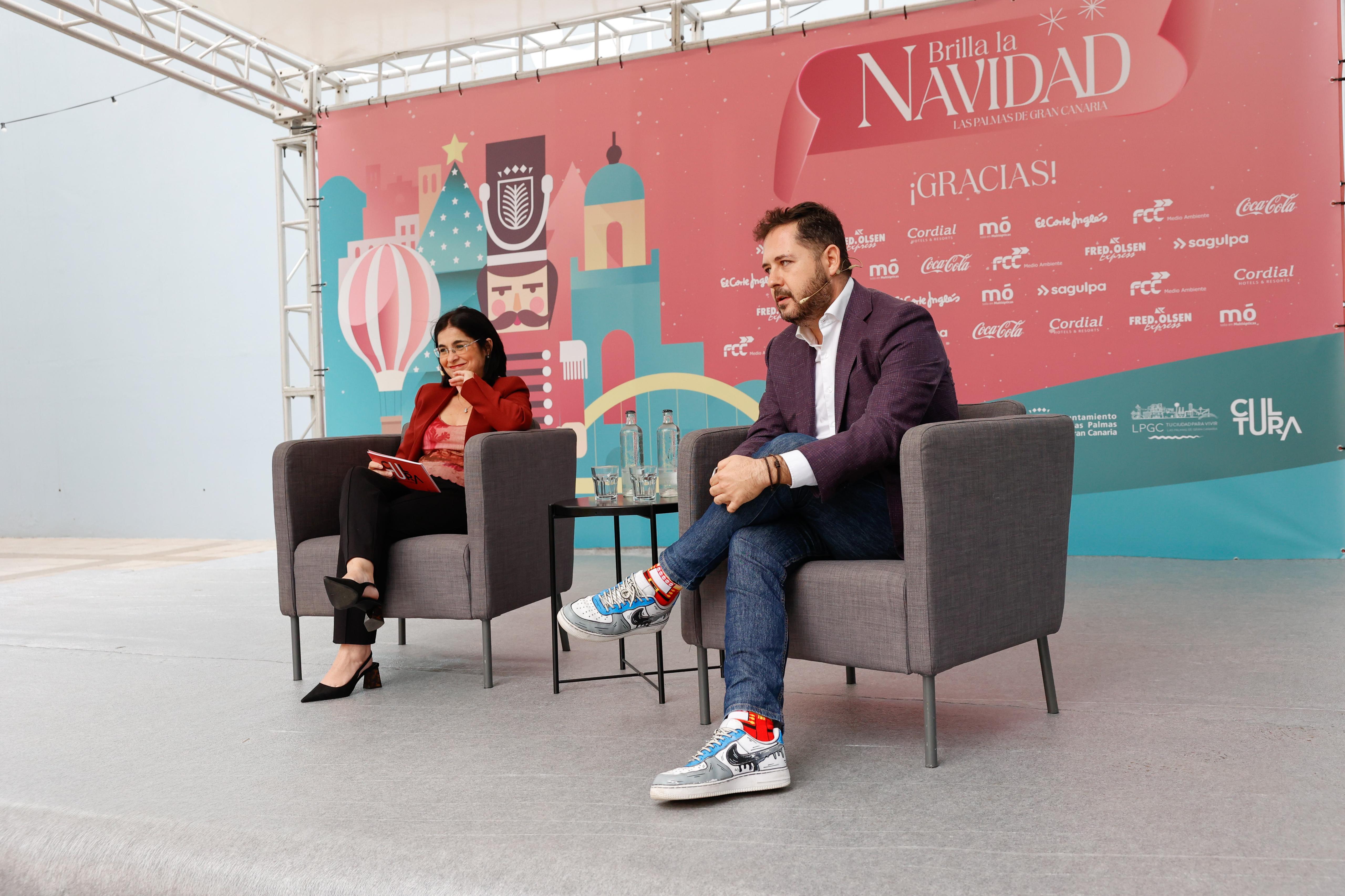 La presentación del programa de Navidad, en imágenes