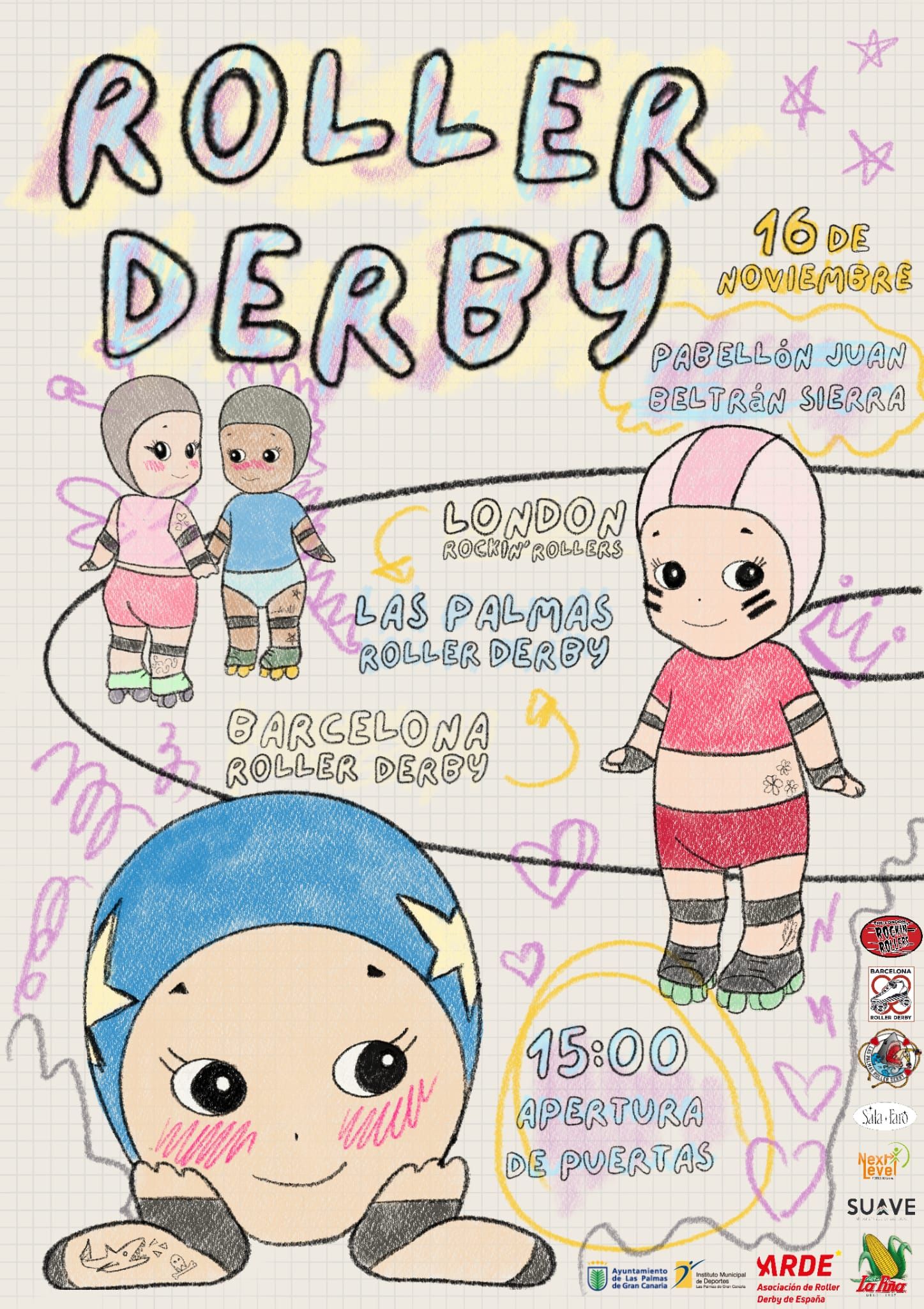 Cartel del triangular que se disputará en el pabellón Juan Beltrá Sierra este sábado.