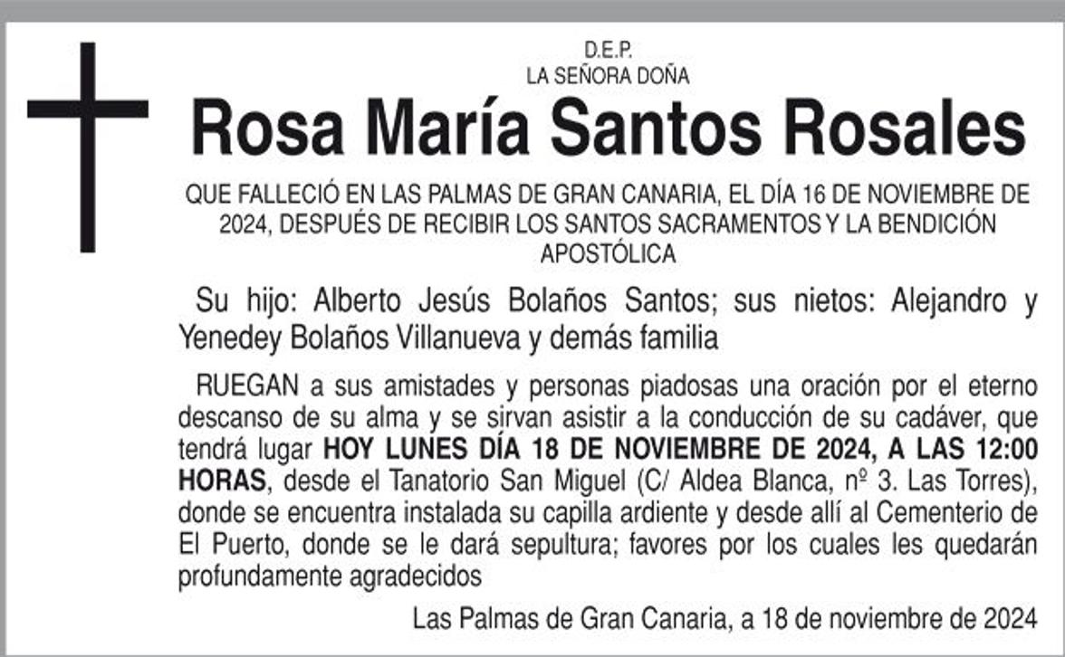 Rosa María Santos Rosales