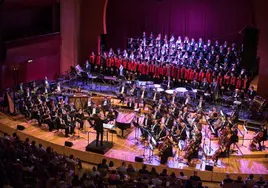 Imagen de archivo de un concierto de la Gran Canaria Wind Orchestra.