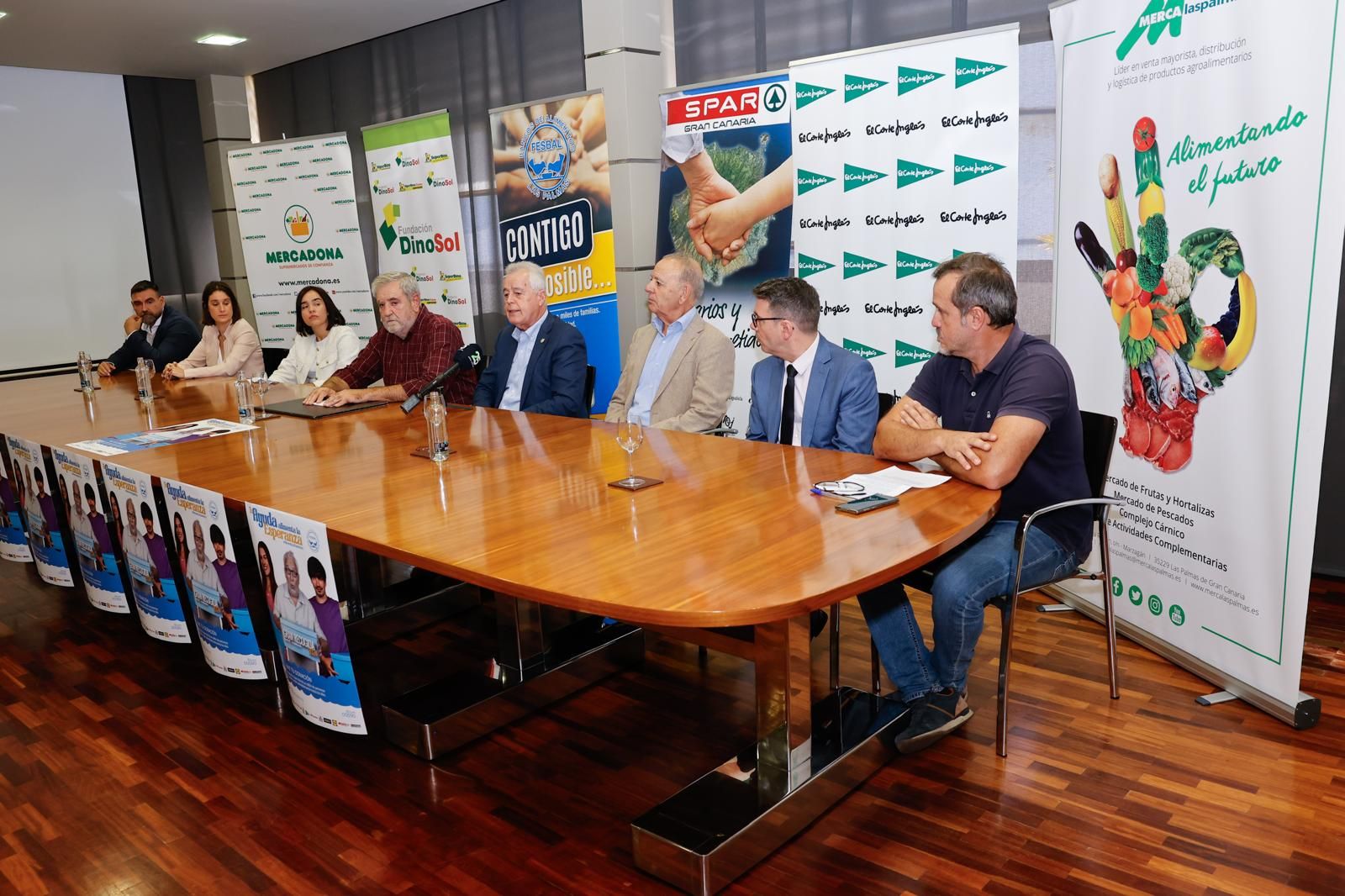 Las imágenes de la presentación de la campaña del Banco de Alimentos 2024