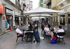 Bares a rebosar en la calle Ripoche, en la capital grancanaria.