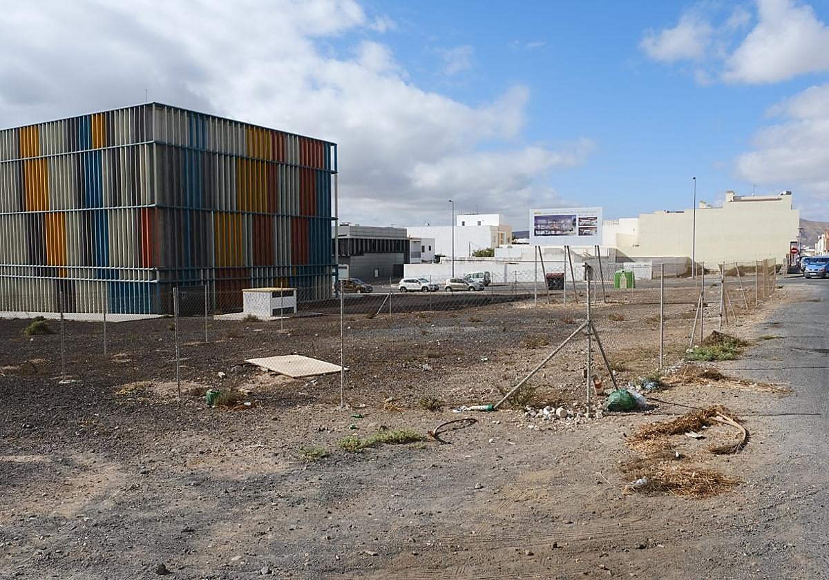 Solar del INSS en Fabelo alto, en la capital.