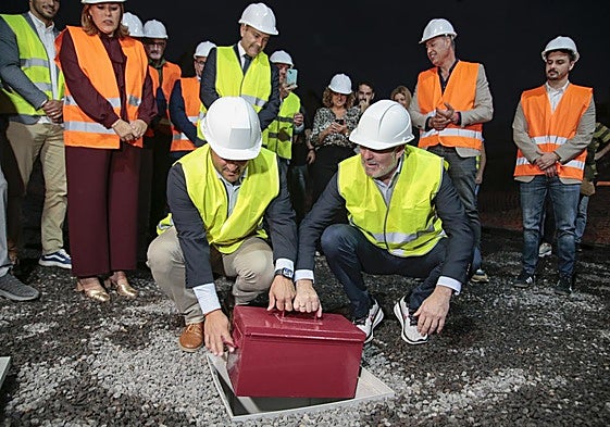 Acto de puesta de primera piedra este viernes en Maneje.