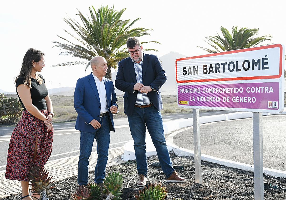 Nuevo material instalado.