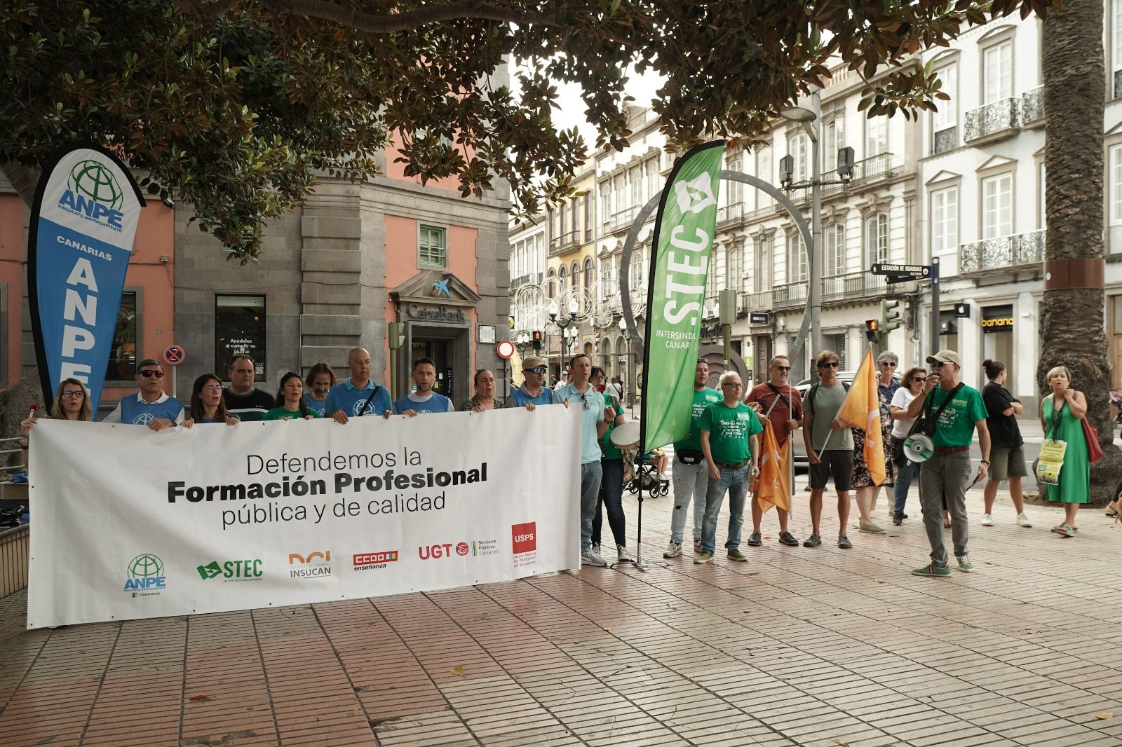 Los docentes de FP vuelven a salir a la calle
