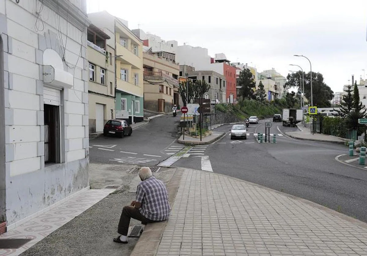 Imagen de archivo de un barrio de Arucas.