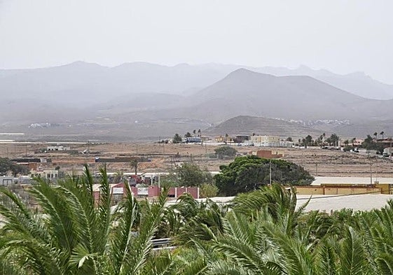 Calor y calima en Gran Canaria.