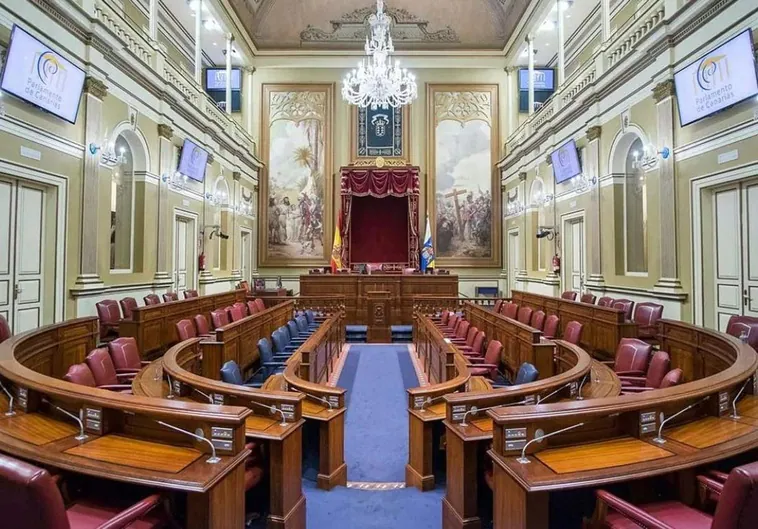 Imagen de archivo del Parlamento de Canarias.