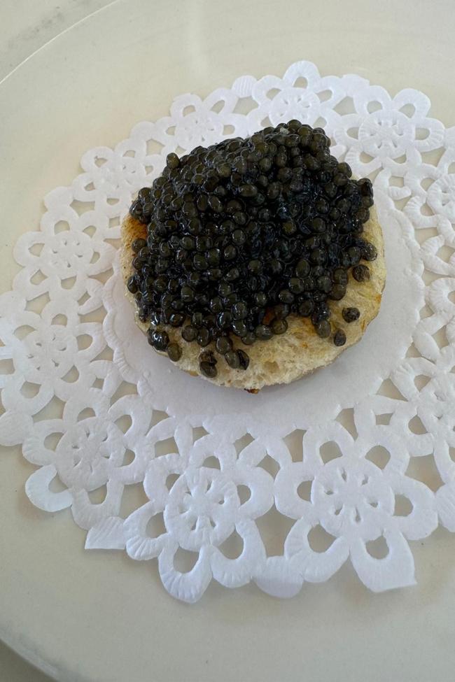 Canapé de caviar Barii Imperial