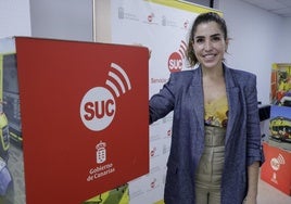 Noemí González, directora regional del Servicio de Urgencias Canario (SUC) desde hace un año.