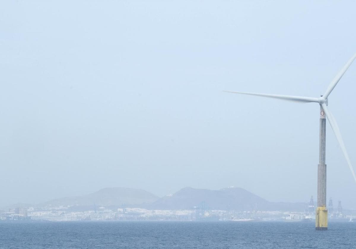 Calima en Las Palmas de Gran Canaria.