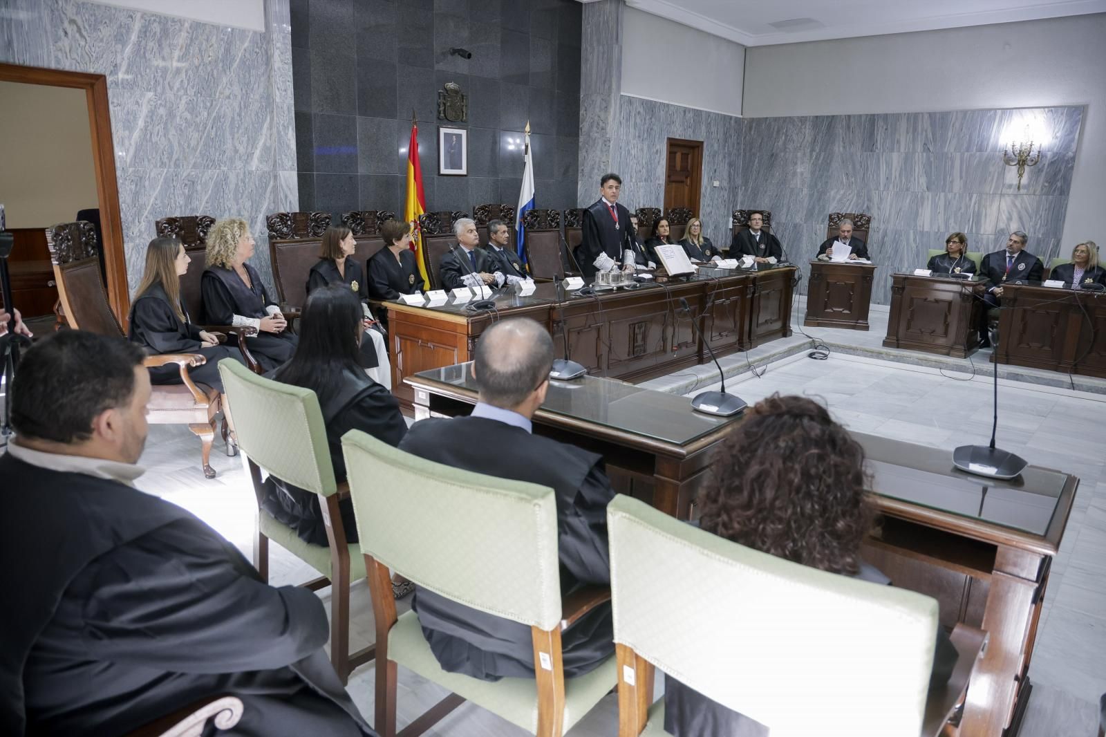 Imágenes de la ceremonia de composición de la Sala de Gobierno con sus nuevos miembros