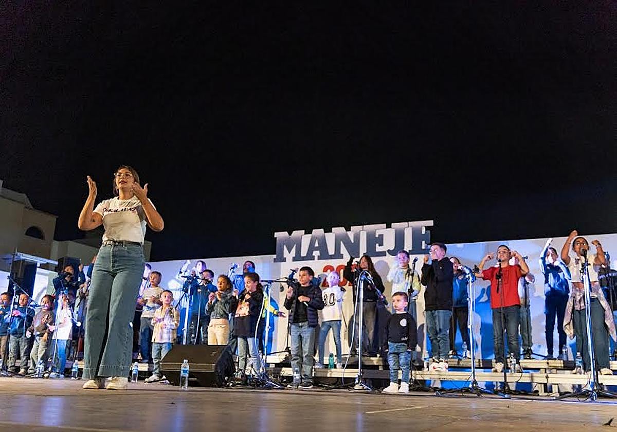 Encuentro murguero del fin de semana pasado en Maneje.