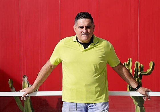 José Antonio Caballero, este martes en la redacción de CANARIAS7.