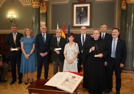 Imagen del acto de conmemoración del 46 aniversario de la Constitución española de 1978.