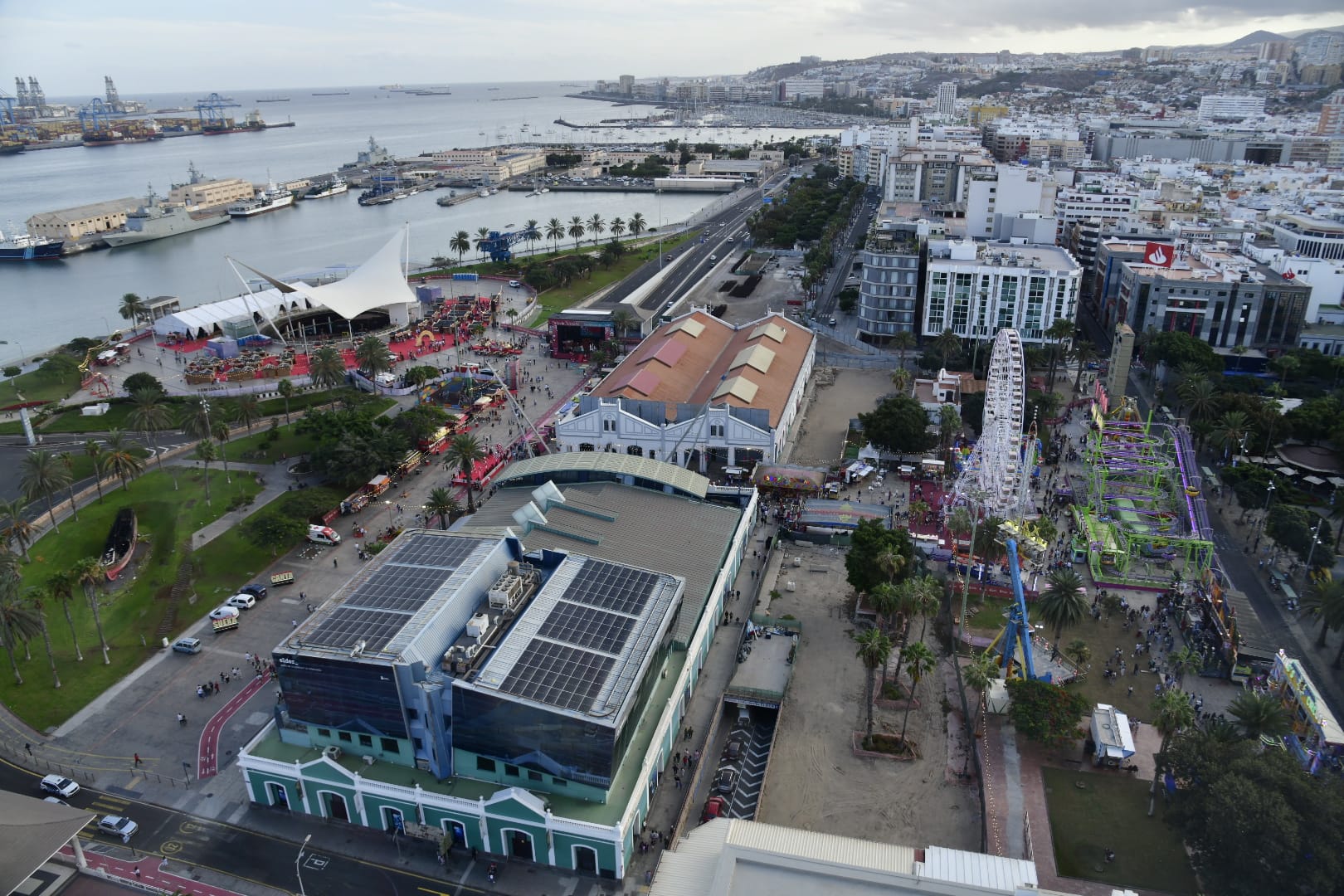 La Navidad en el parque de Santa Catalina, en imágenes