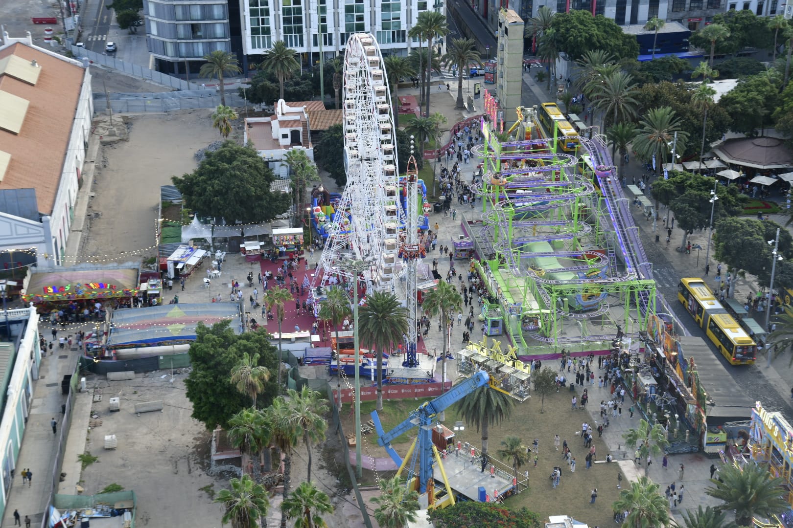 La Navidad en el parque de Santa Catalina, en imágenes