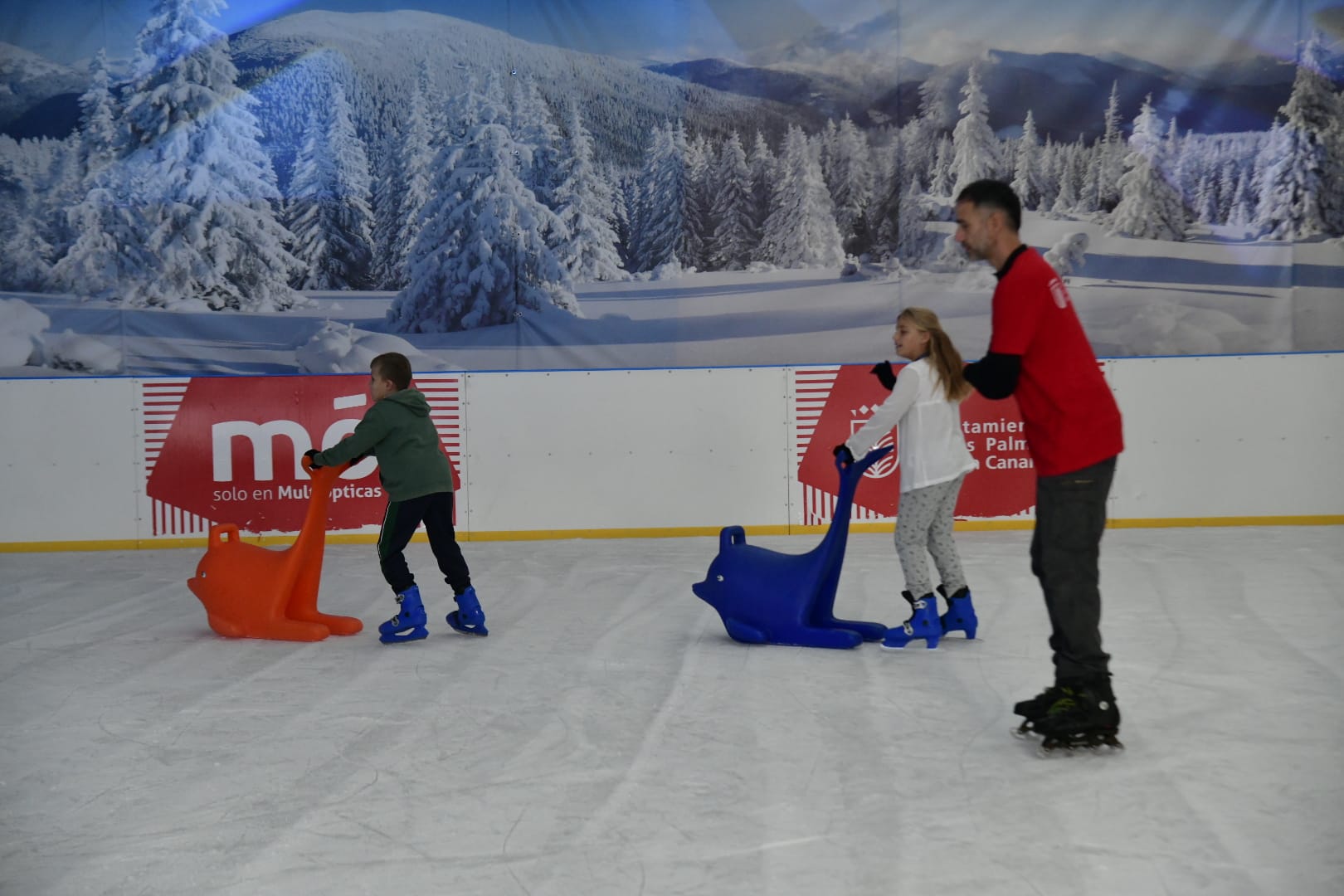 La Navidad en el parque de Santa Catalina, en imágenes
