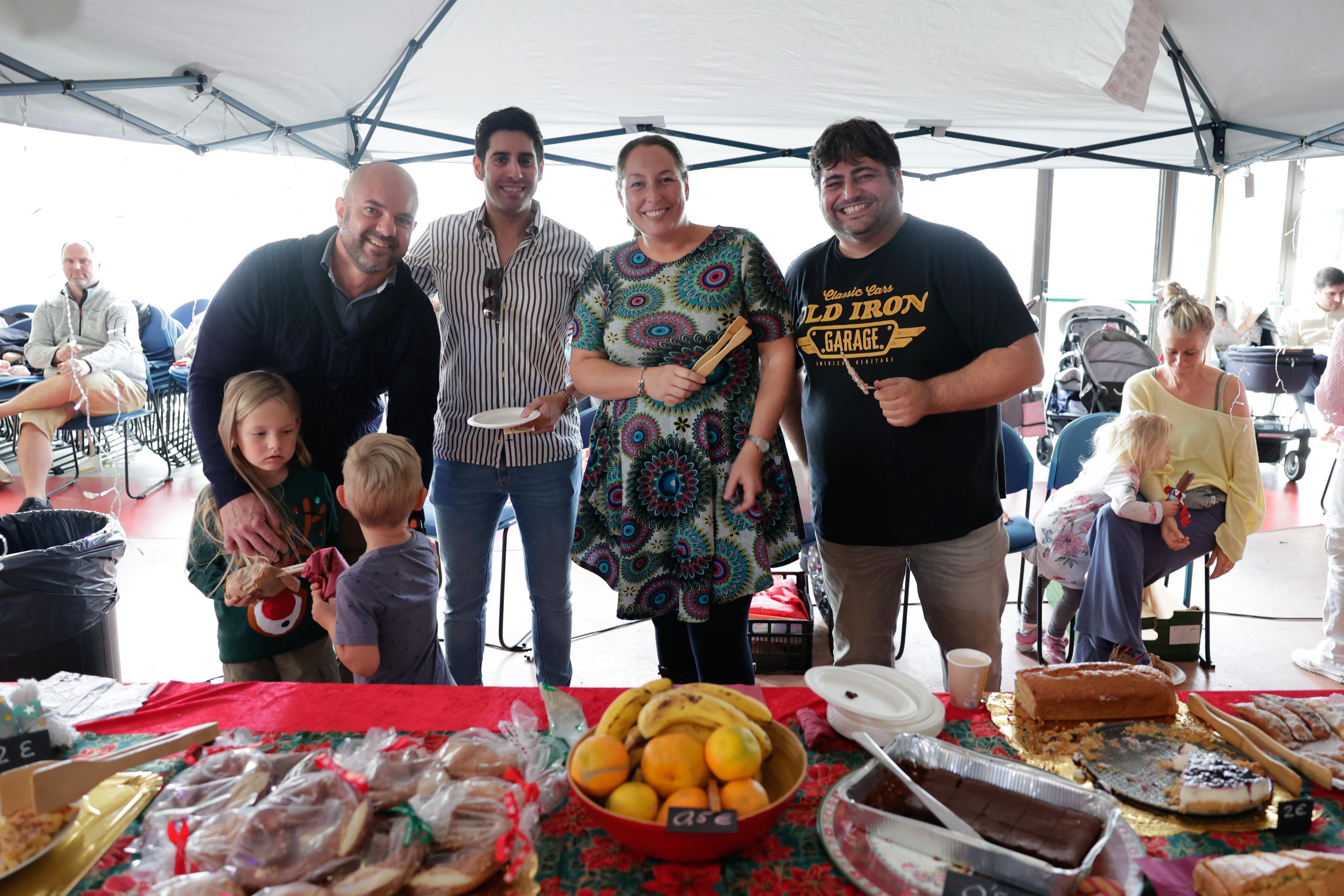 El mercadillo navideño en el Colegio Alemán, en imágenes