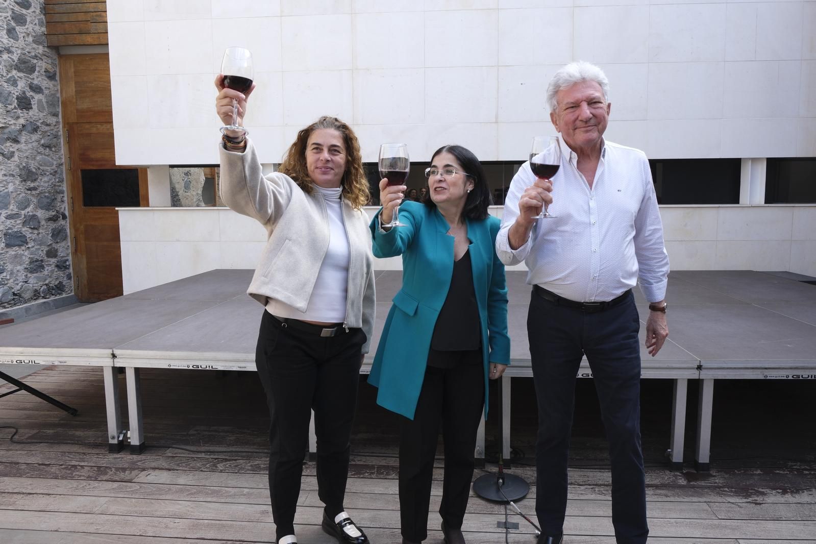 El brindis del Ayuntamiento de Las Palmas en imágenes