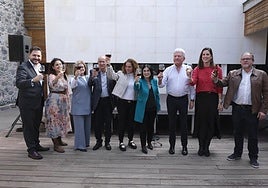 El brindis del Ayuntamiento de Las Palmas en imágenes