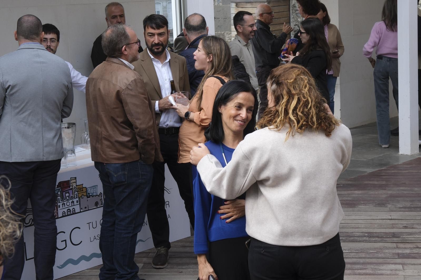 El brindis del Ayuntamiento de Las Palmas en imágenes