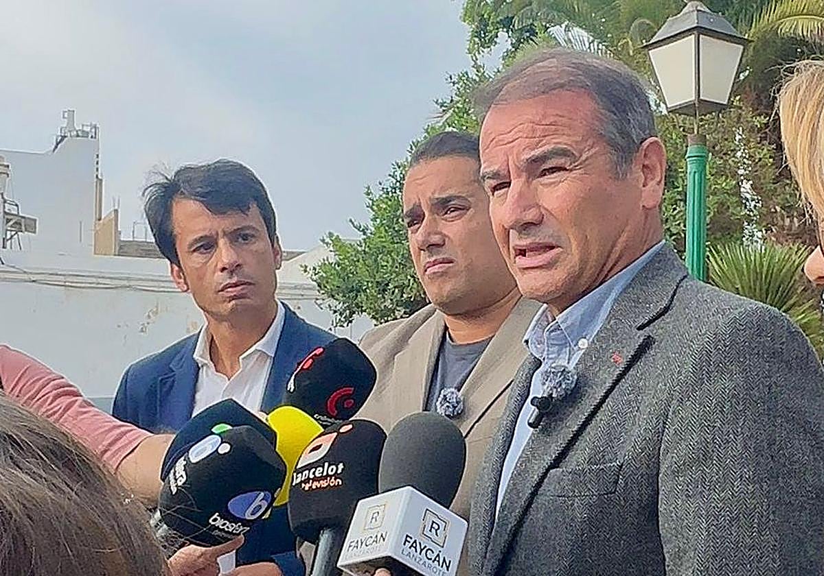 Momento de la rueda de prensa.