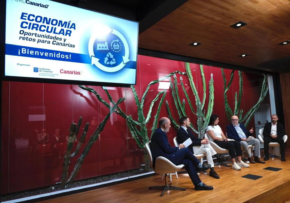 El foro CANARIAS7 &#039;Economía circular, oportunidades y retos para Canarias&#039;, en imágenes