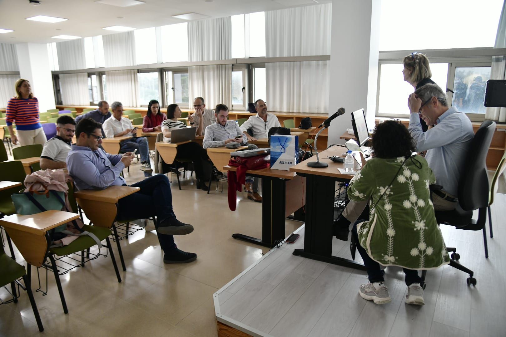 Imágenes de la segunda vuelta de las elecciones al rectorado de la ULPGC