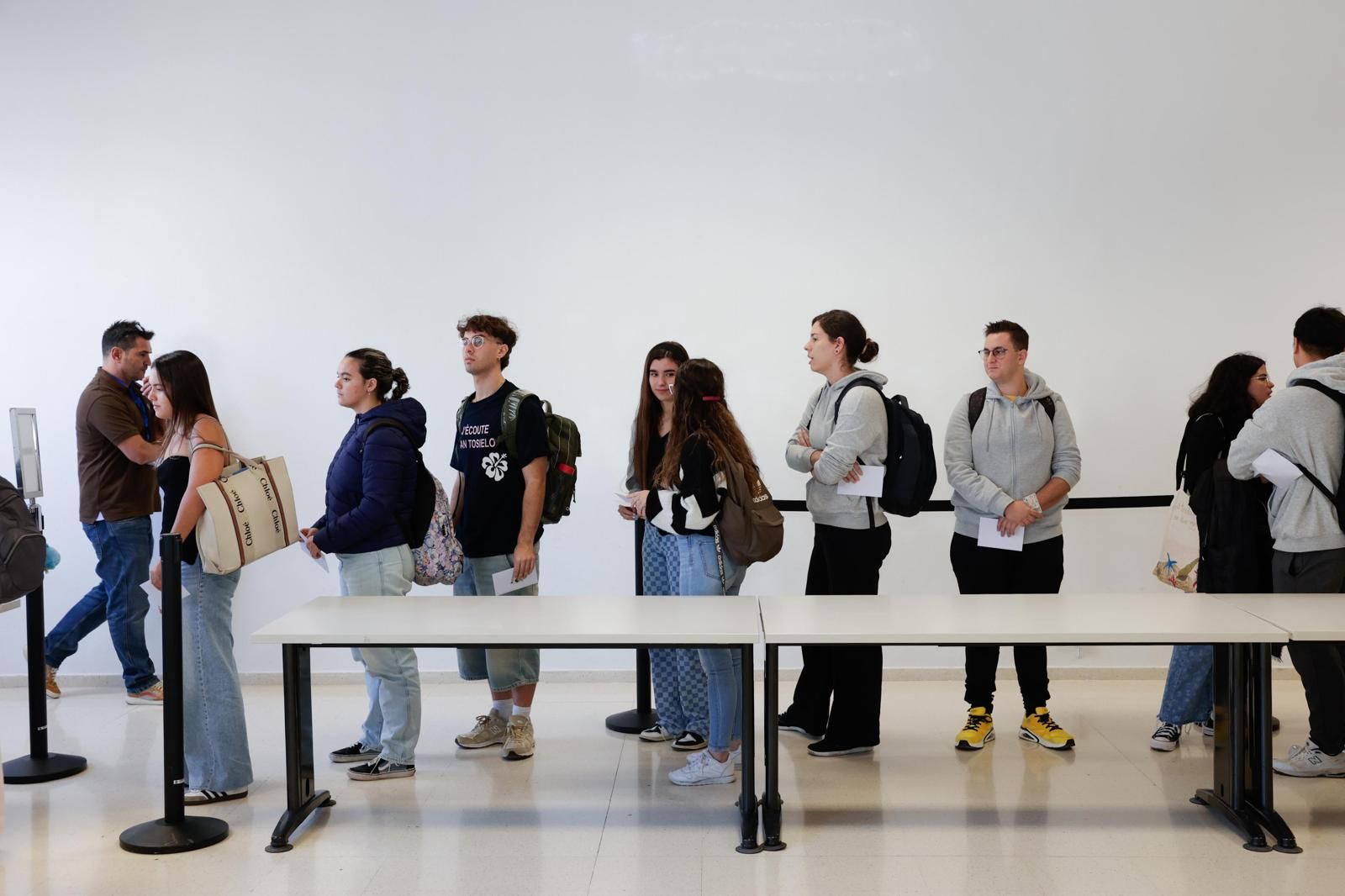 Imágenes de la segunda vuelta de las elecciones al rectorado de la ULPGC