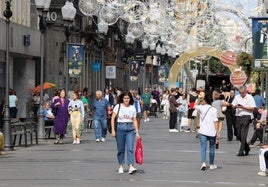 Imagen reciente de la calle comercial de Triana, en Las Palmas de Gran Canaria.