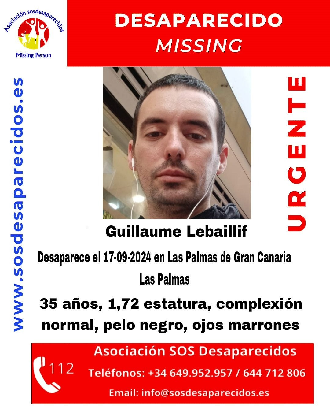 Cartel del desaparecido.