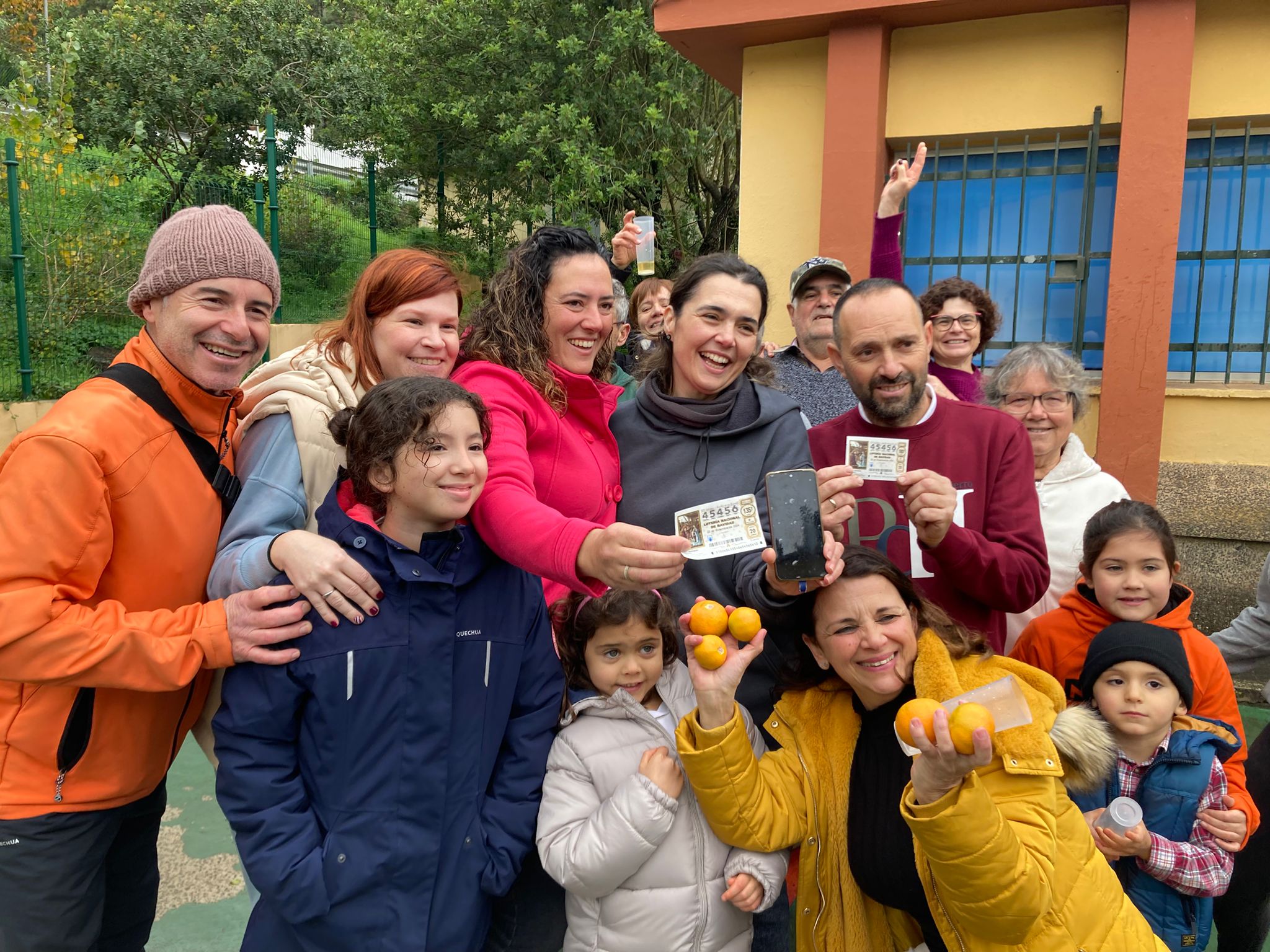 Alegría en el colegio Manuel Balbuena Pedraza con el quinto premio 