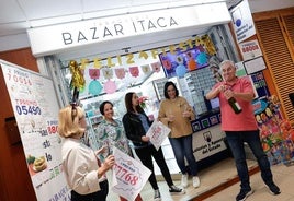 El bazar Ítaca volvió a repartir suerte.