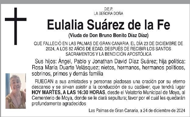 Eulalia Suárez de la Fe