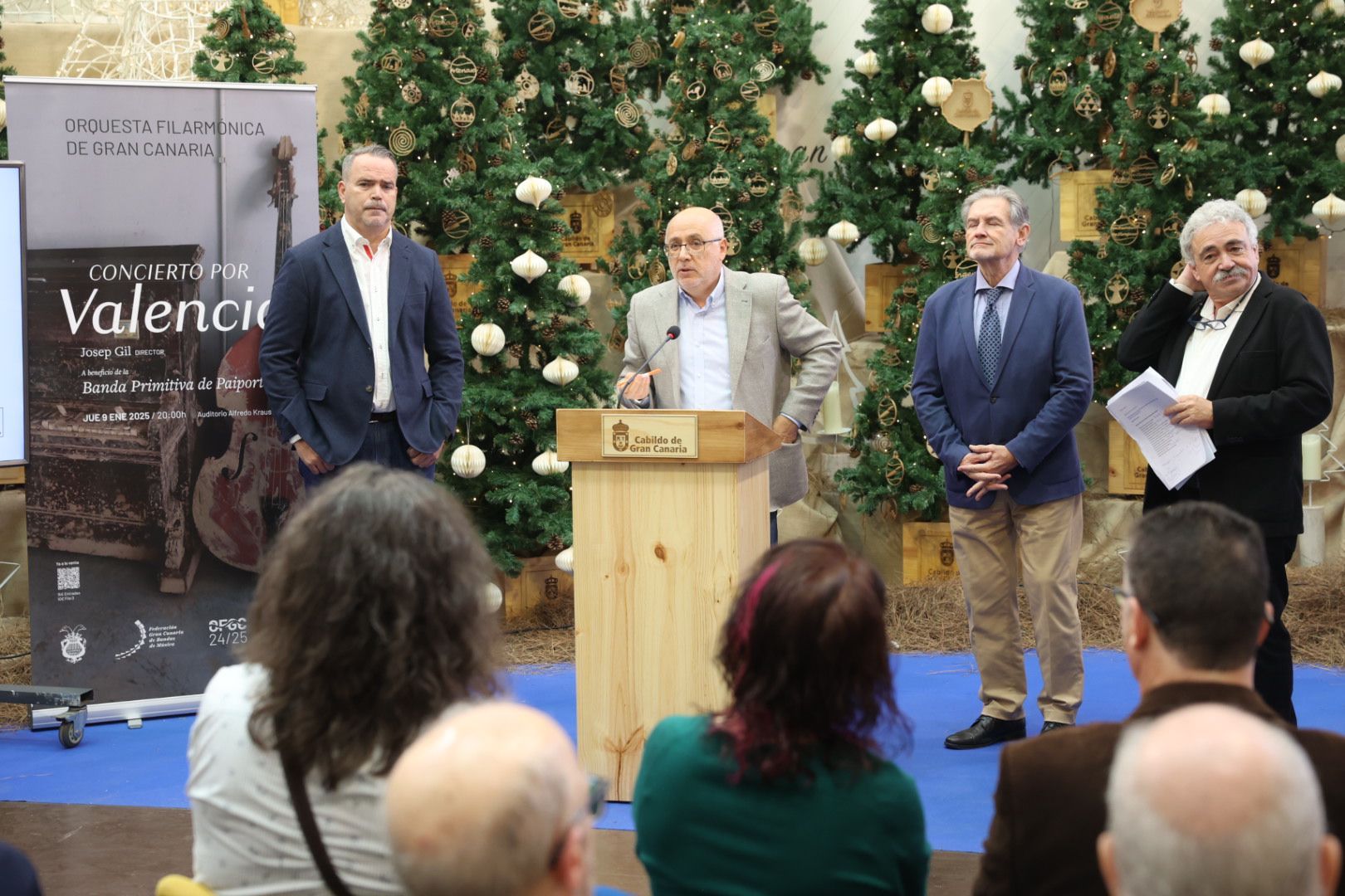 Imágenes de la presentación del &#039;Concierto por Valencia&#039;