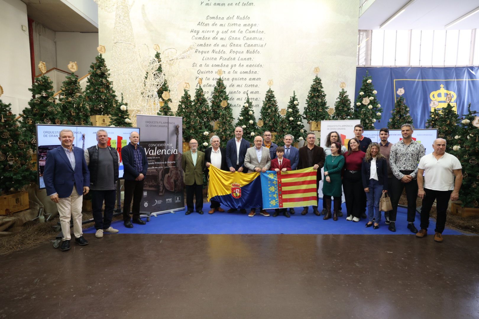 Imágenes de la presentación del &#039;Concierto por Valencia&#039;